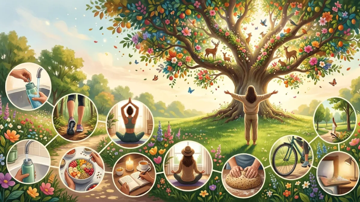 Calming wellness and self-care essentials for restful sleep and relaxation